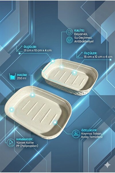 RİVO HOME DECOR Water Draining, Unbreakable, Eco-Friendly Bathroom & Kitchen ...