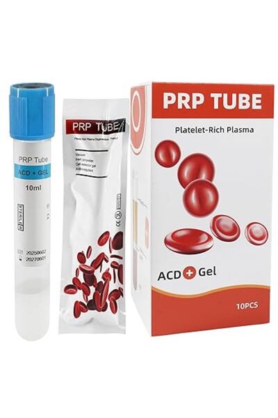 genernic Ready-to-use plasma enrichment tubes for all skin and hair treatments.