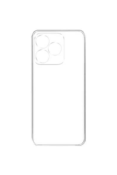 isiltikidsmoda Newface Realme C53 Case Luxury Transparent Silicone