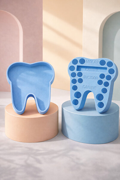 CHARM3D Diş Perisi Anı Kutusu – Çocuk Diş Saklama Kabı