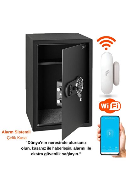 KALE KD060-60-145 Elektronik Şifreli Kasa Büyük Boy Akıllı Para Evrak Kasası ...