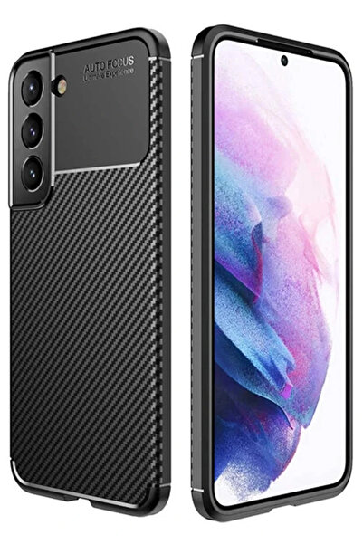 isiltikidsmoda حافظة نيو فيس لهاتف سامسونج جالاكسي S22 بلس، غطاء كربون بتركيز...