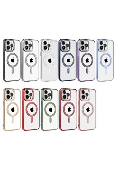 isiltikidsmoda Newface iPhone 14 Pro Case Kronos Magsafe Cover - Red