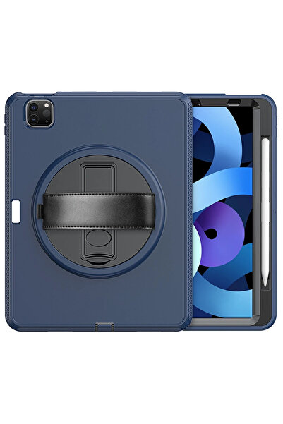 isiltikidsmoda Newface iPad Pro 11 (2018) Case Hand Strap Tablet Case - Navy ...