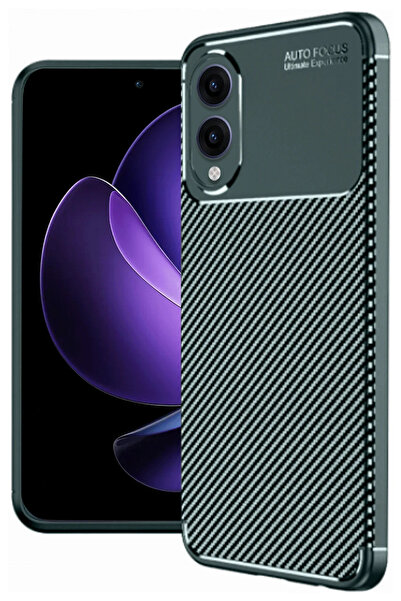 isiltikidsmoda حافظة Newface لهاتف Samsung Galaxy S25 Edge ذات غطاء كربوني بت...