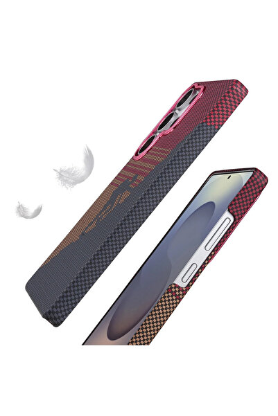 isiltikidsmoda Newface Samsung Galaxy S24 Ultra Vega Magsafe Cover - Red