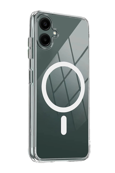 isiltikidsmoda Newface samsung galaxy a06 combo hard transparent magsafe cove...