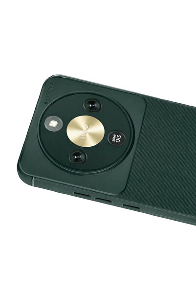 isiltikidsmoda غطاء كربون لهاتف هواوي هونر ماجيك 8 لايت من نيو فيس مع تركيز ت...