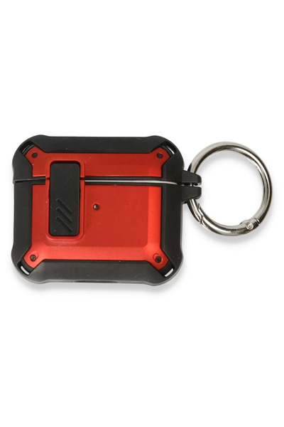 isiltikidsmoda حافظة نيو فيس ايربودز برو 2 (الجيل الثاني) تروي - أحمر