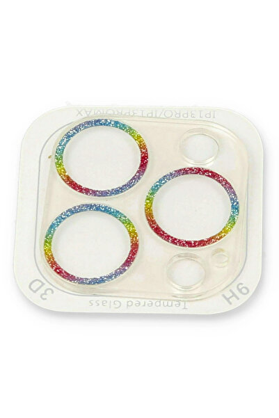 isiltikidsmoda Newface iPhone 13 Pro Shine Camera Lens Protection Glass - Rai...