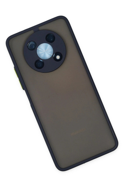 isiltikidsmoda Newface Huawei Nova Y90 Case Montreal Silicone Cover - Navy Blue