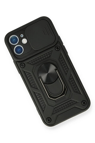 isiltikidsmoda Newface iPhone 11 Case Pars Lens Ring Silicone - Black