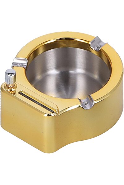 YclShop Çakmaklı kül tablası metal külük benzin ile çalışan masa küllüğü