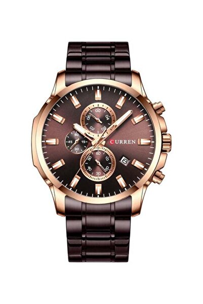 Curren Men's Stylish Analog Wrist Watch - 38 mm - Brown