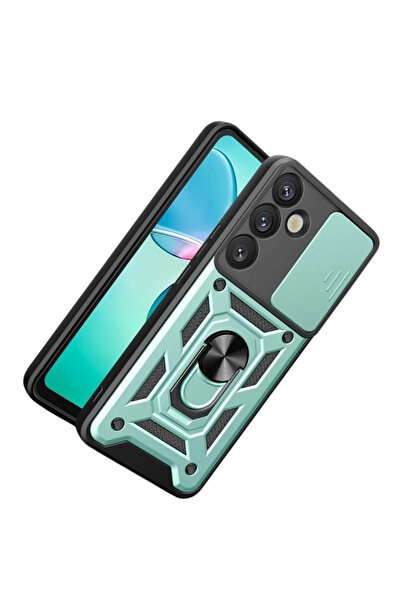 isiltikidsmoda Newface Samsung Galaxy S26 Pars Silicone with Lens Ring - Green