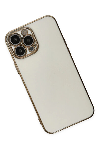 isiltikidsmoda Newface iPhone 14 Pro Max Case Volet Silicone - White