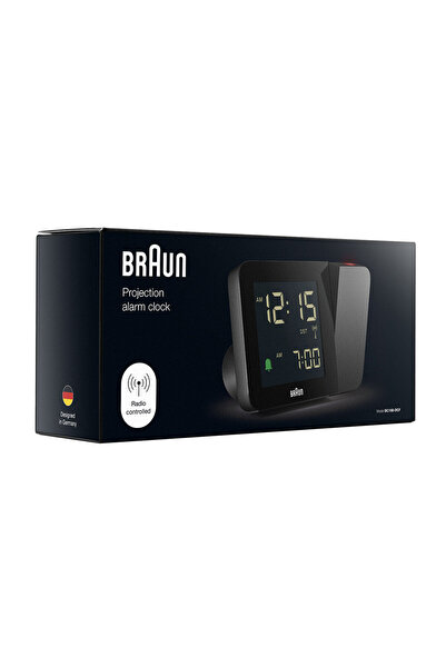 Braun BC15B-DCF DİJİTAL PROJEKSİYON ALARMLI MASA SAATİ