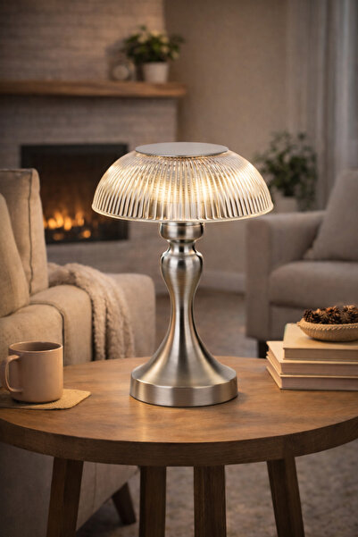 Edison Vintage Tasarım Dokunmatik Masa Lambası – 3 Renkli Dekoratif Aydınlatma