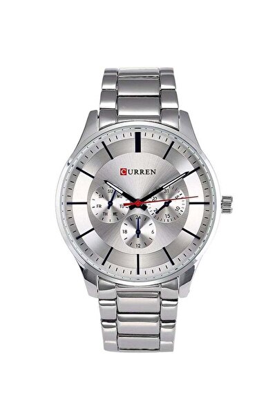 Curren Men's Waterproof Metal Band Casual Quartz Watch