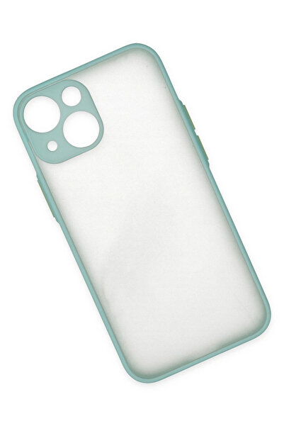 isiltikidsmoda Newface iPhone 15 Plus Case Montreal Silicone Cover - Light Green