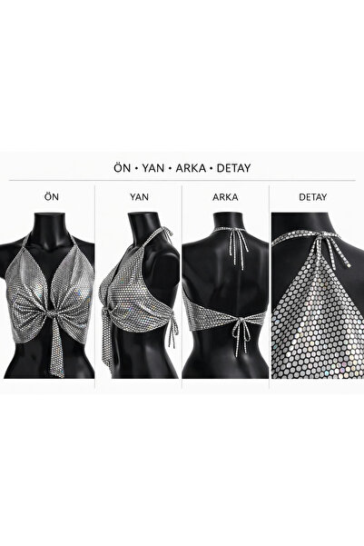 Trend Womens Croptop Büstiyer