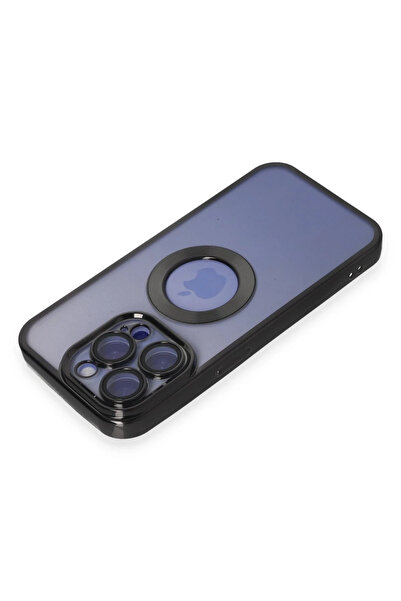 isiltikidsmoda Newface iPhone 15 Pro Max Case Slot Silicone - Black