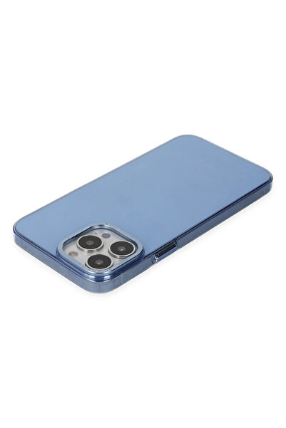 isiltikidsmoda Newface iPhone 14 Pro Case Anka Pc Hard Metal Cover - Blue