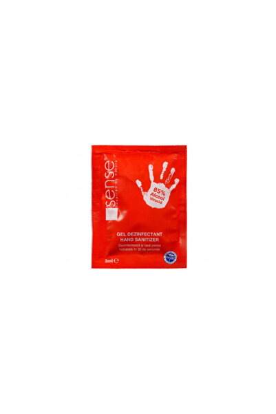 Sense Hand Sanitizer Gel Sachets, Sense, , 85% Alcohol Virucidal, 3000 ml