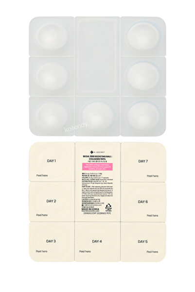 KSECRET SEOUL 1988 Boosting Ball: Collagen 100% - Serumla Aktive Olan Donduru...