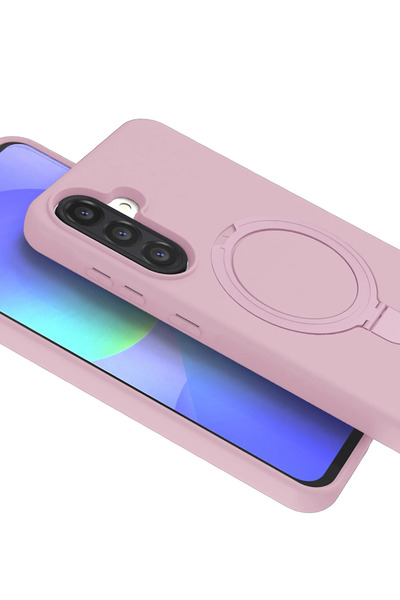 isiltikidsmoda Newface Samsung Galaxy A36 Regal Magsafe Stand Cover - Light Pink