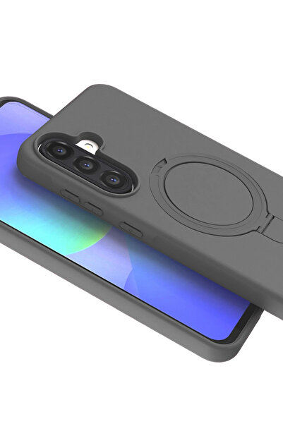 isiltikidsmoda Newface Samsung Galaxy A36 Regal Magsafe Stand Cover - Titan Gray