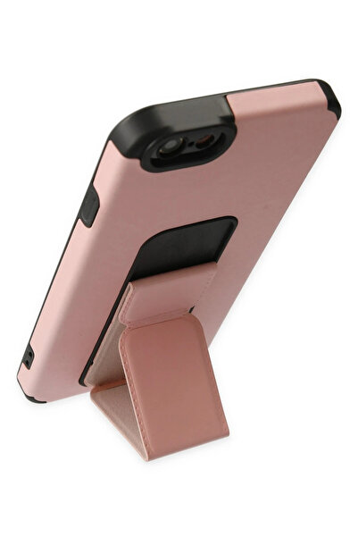 isiltikidsmoda نيوفيس حافظة ايفون 6 ميجا ستاند سيليكون - بودرة