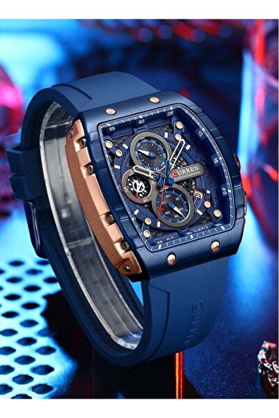 Curren Men's Water Resistant Chronograph Sport Wrist Watch