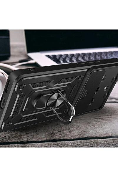 isiltikidsmoda Newface Realme 11 Pro Case Pars Lens Ring Silicone - Navy Blue