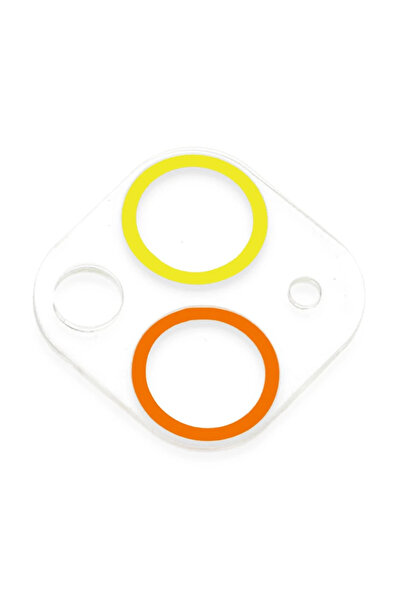 isiltikidsmoda Newface iPhone 13 Color Camera Lens Protection Glass - Yellow-...