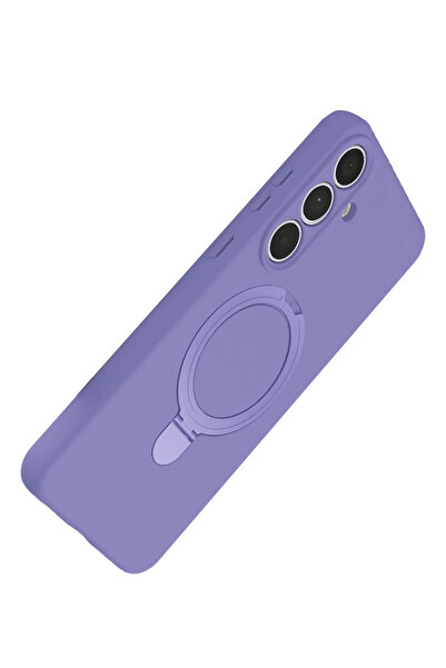 isiltikidsmoda Newface Samsung Galaxy S24 Fe Regal Magsafe Stand Cover - Lilac