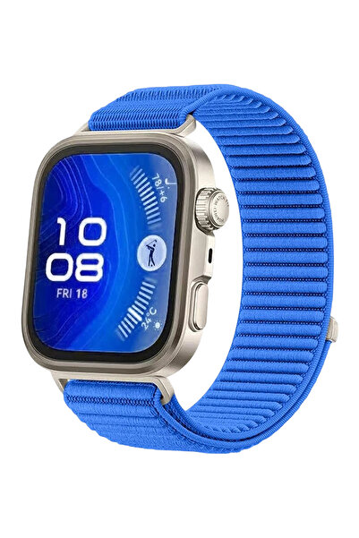 isiltikidsmoda سلك Newface Huawei Fit 4 المضفر - أزرق