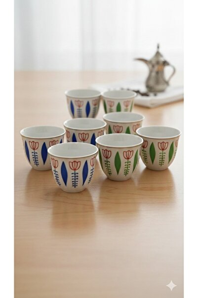 Generic 8 PIECE KAHWA CUP SET