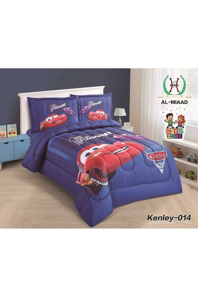 ALMIADD KENLEY Summer Children's Bed Set with Famous Cartoon Characters, 4 Pi...