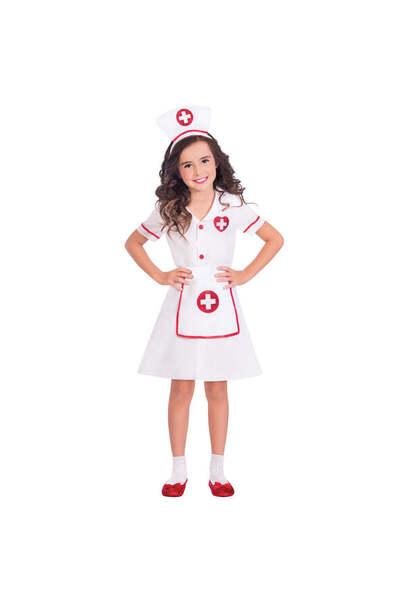 Party Centre Child Darling Nurse Costume
