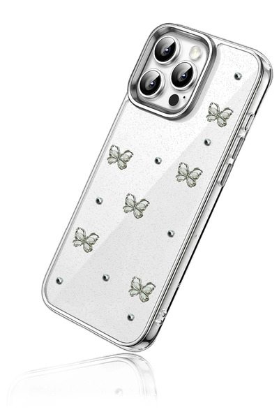 isiltikidsmoda Newface Samsung Galaxy A06 Bow Patterned Cover - Pattern 3