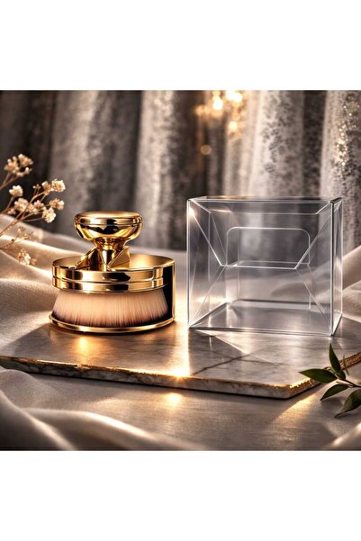 Banum Luxury فرشاة مكياج خاصة فائقة النعومة من لوكس تحتوي على ريش طبيعي