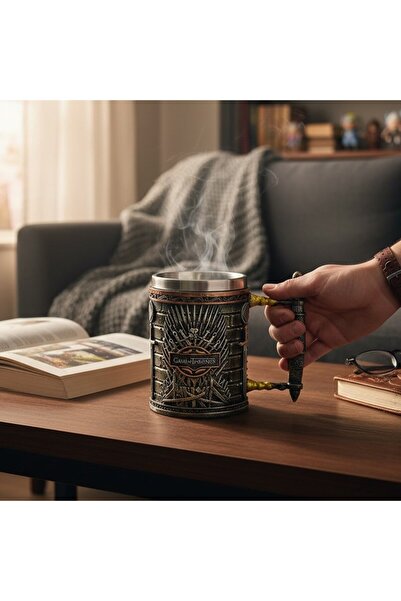 hediyesahibi Game of Thrones Temalı Demir Taht Kabartmalı Özel Tasarım Metal ...