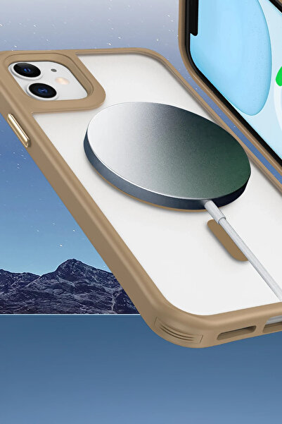 isiltikidsmoda Newface iPhone 12 Case Enka Magsafe Silicone Case - Navy Blue