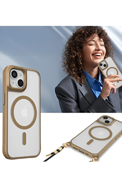 isiltikidsmoda حافظة Newface لهاتف iPhone 15 Plus Enka Magsafe من السيليكون -...