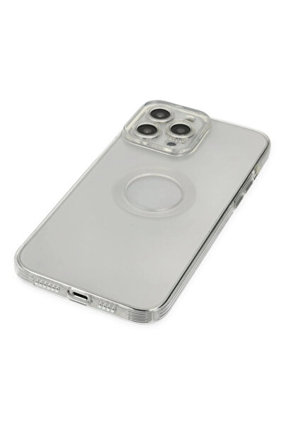 isiltikidsmoda Newface iPhone 13 Pro Max Case Santa Lens Silicone - Transparent