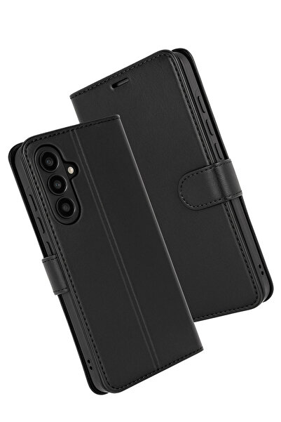 isiltikidsmoda Newface Samsung Galaxy A17 5g Trend S Plus Flip Case - Black