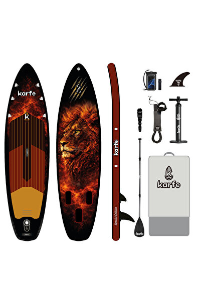 karfe 10'6 (320x81x15cm) SUP Stand Up Paddle Board -Şişme Kürek Sörfü - Legac...