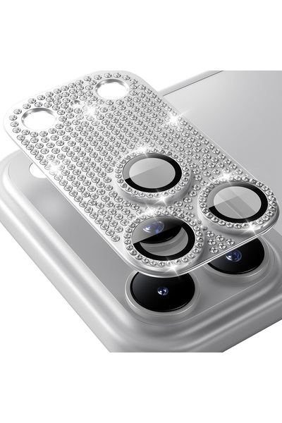 corcishop iPhone 17 Pro Max Premium Ar+ Af+ Framed Diamond Full Protection Fu...