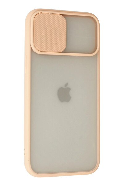 isiltikidsmoda Newface iPhone 12 Pro Max Case Palm Frosted Camera Sliding Sil...